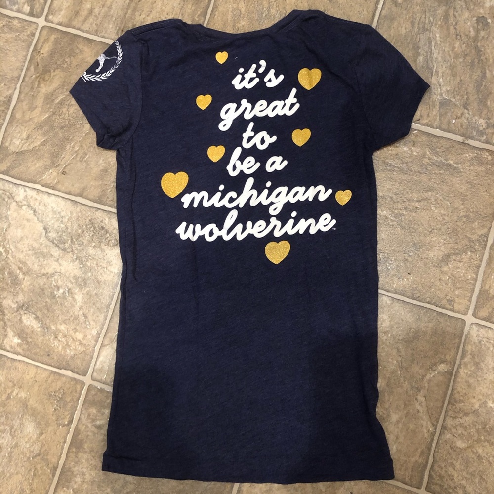 VS Pink Michigan Tee